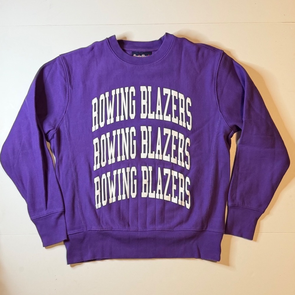 Rowing Blazers Princess Diana Triple Logo Sweatshirt Medium Made Portugal